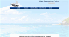 Desktop Screenshot of mauibanyanvc.com